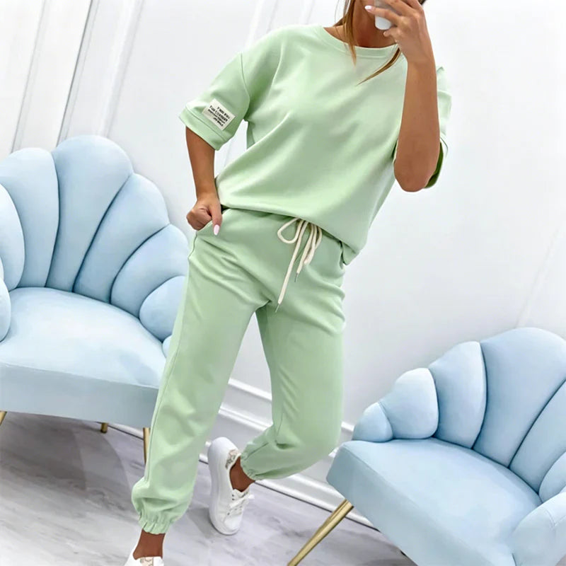 Alfonsina Gandolfi™ Breathable Casual Lounge Set for Everyday Wear