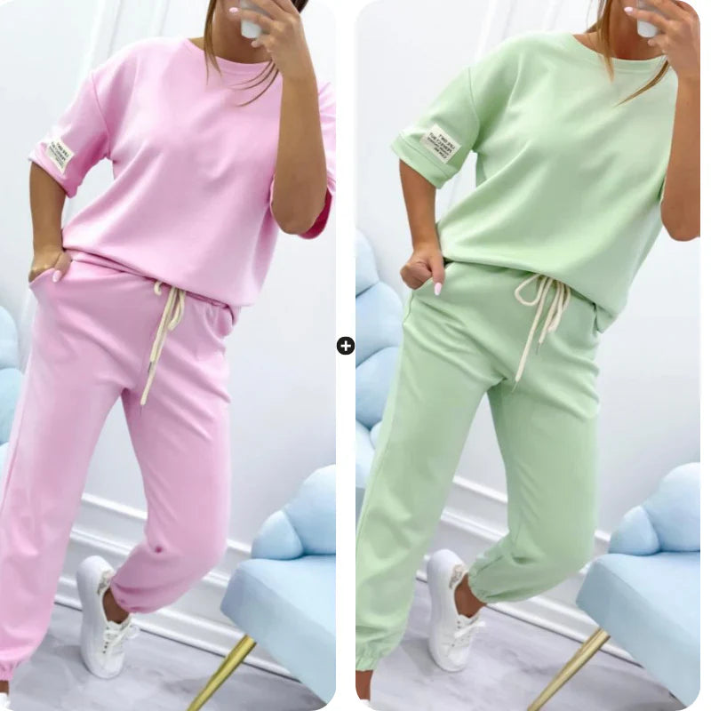 Alfonsina Gandolfi™ Breathable Casual Lounge Set for Everyday Wear