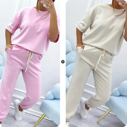 Alfonsina Gandolfi™ Breathable Casual Lounge Set for Everyday Wear
