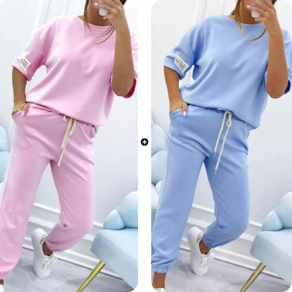 Alfonsina Gandolfi™ Breathable Casual Lounge Set for Everyday Wear