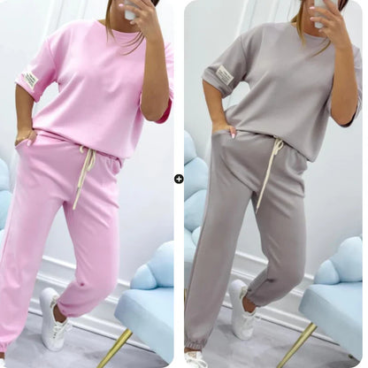 Alfonsina Gandolfi™ Breathable Casual Lounge Set for Everyday Wear