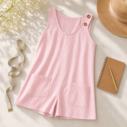 Alfonsina Minardi™ Effortless Sleeveless Playsuit for Casual Days