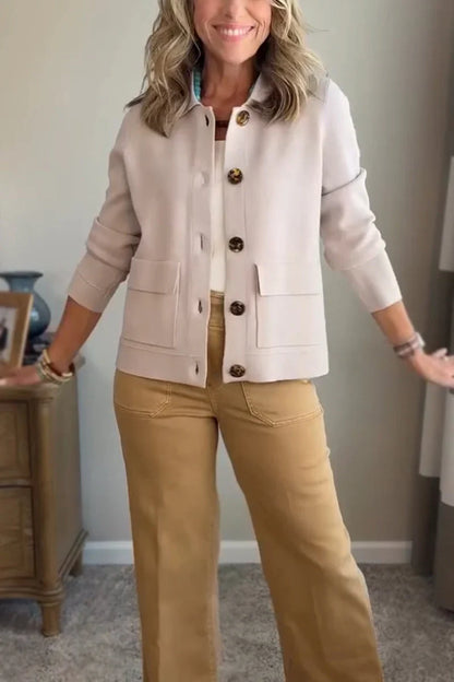 Alice Lecce™ Versatile Lapel Jacket for Effortless Style