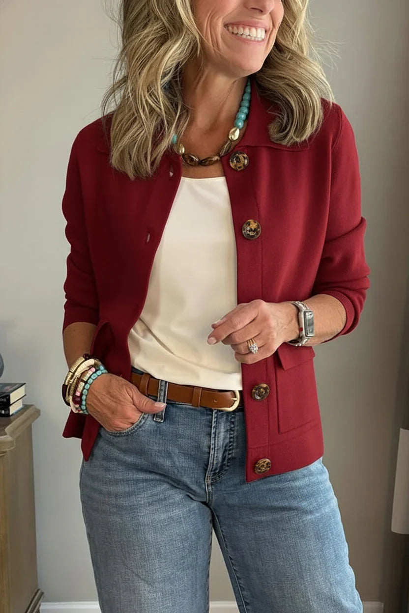 Alice Lecce™ Versatile Lapel Jacket for Effortless Style