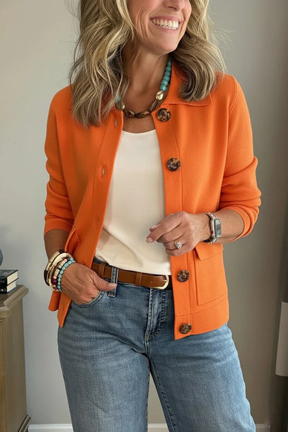 Alice Lecce™ Versatile Lapel Jacket for Effortless Style