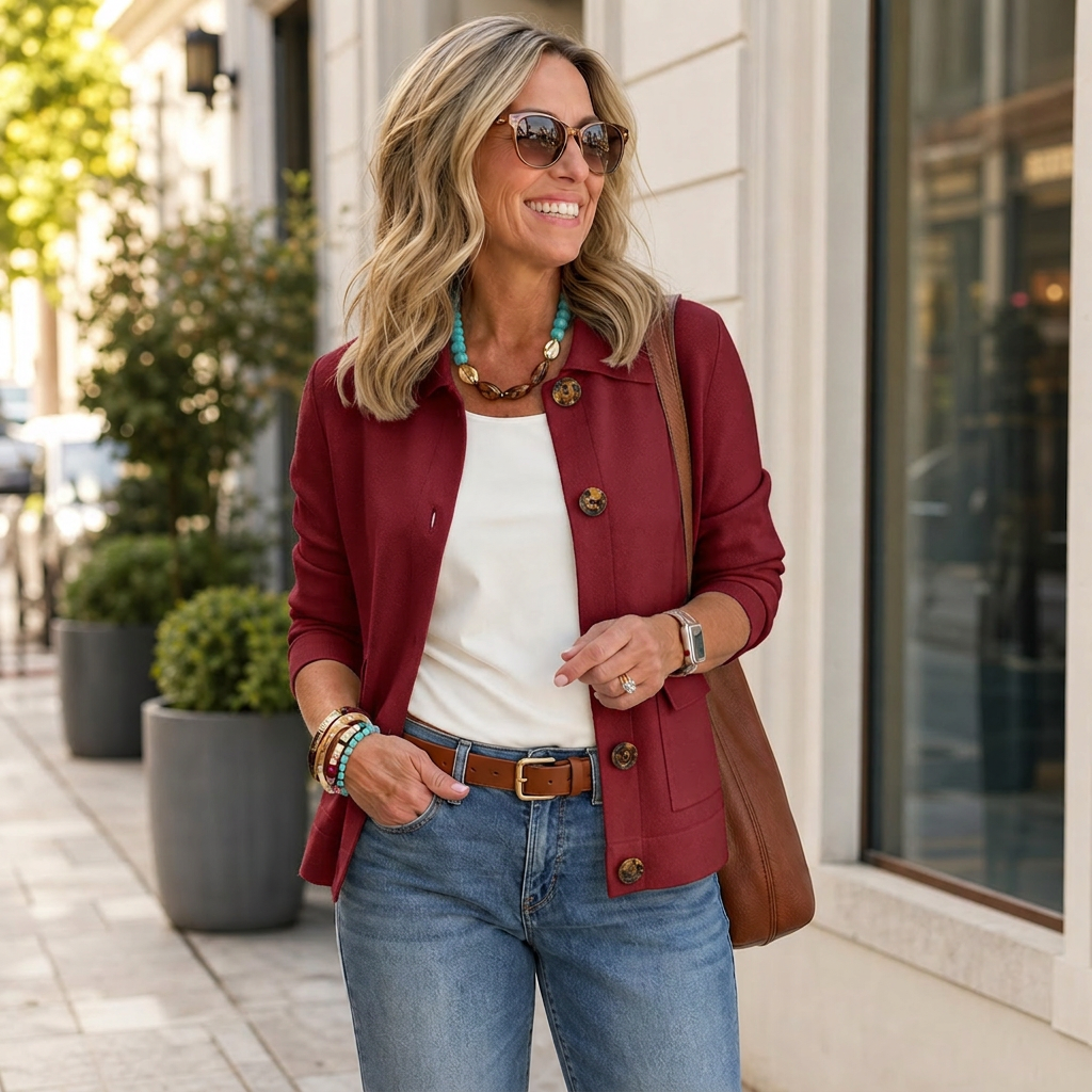 Alice Lecce™ Versatile Lapel Jacket for Effortless Style