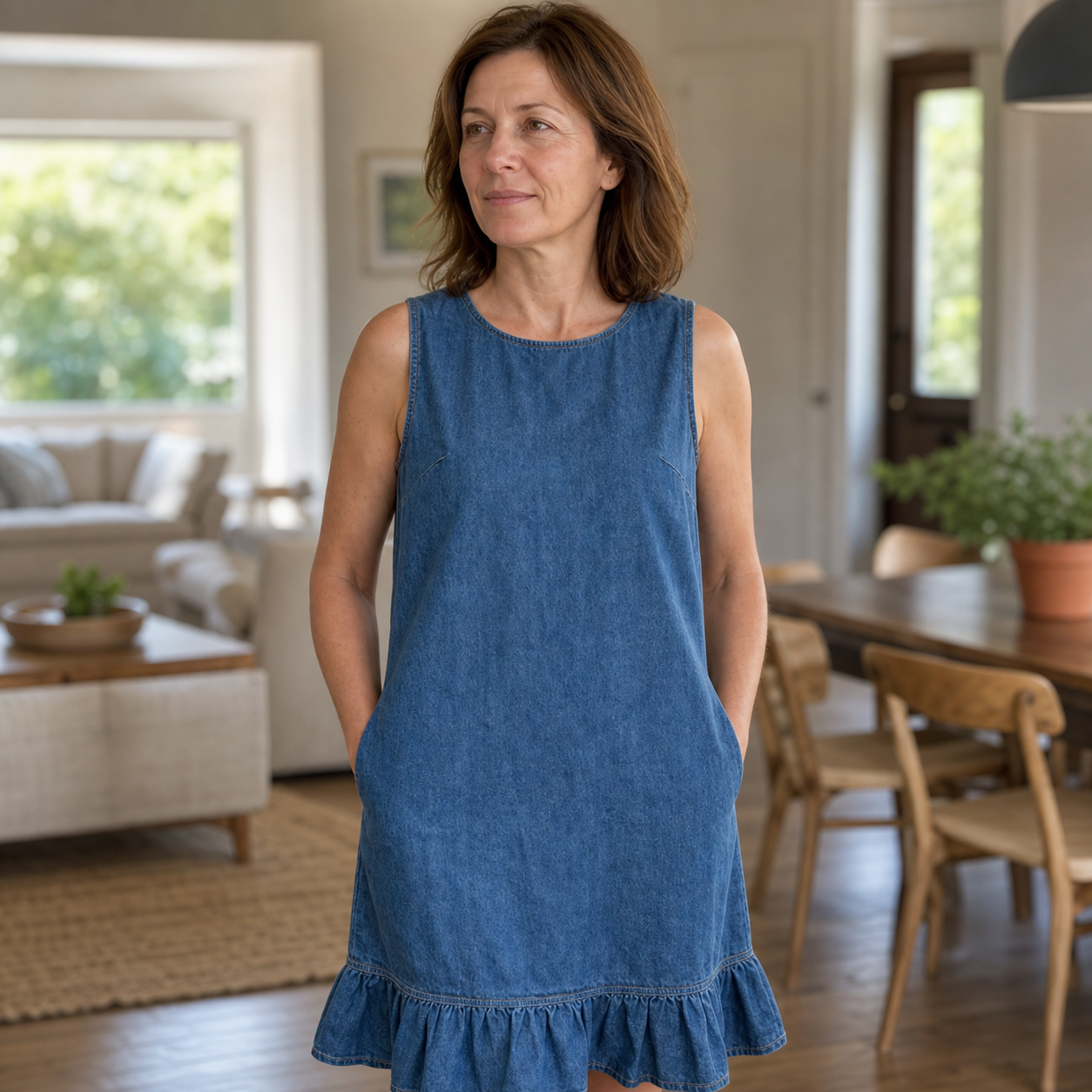 Alice Mingardi™ Sleeveless Dress for Effortless Summer Style