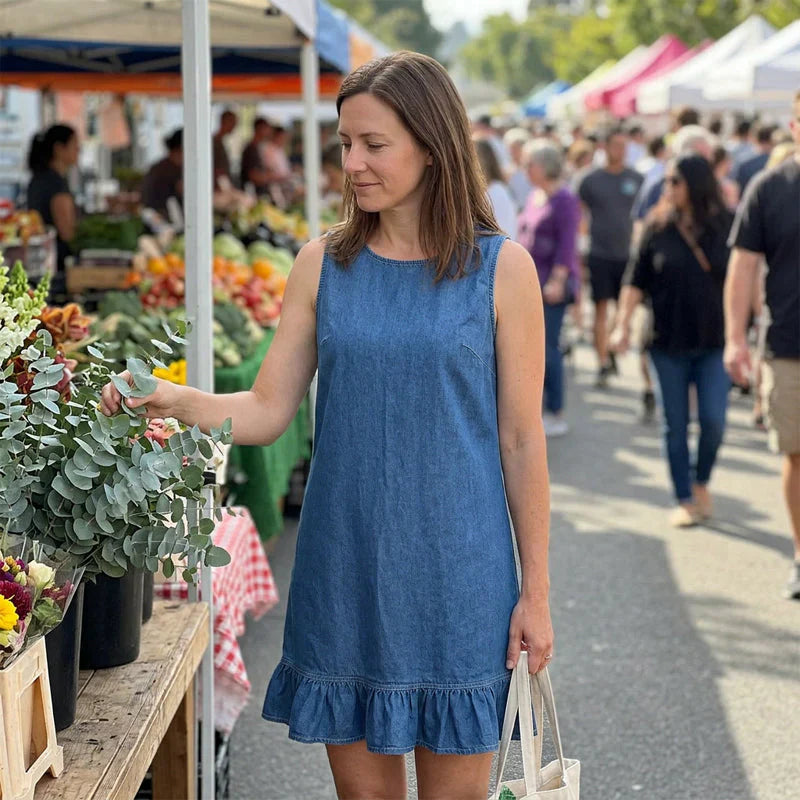 Alice Mingardi™ Sleeveless Dress for Effortless Summer Style