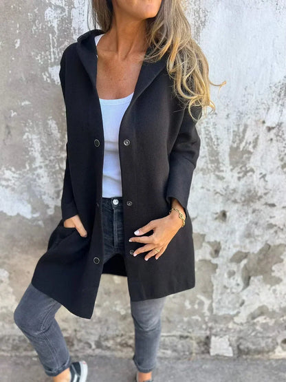 Amedea Zocchi™ Versatile Hooded Layering Jacket for Everyday Style