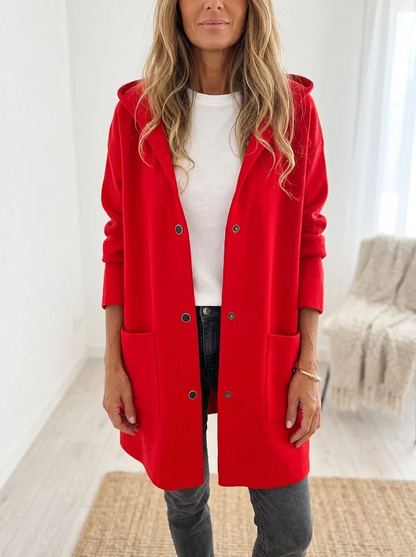 Amedea Zocchi™ Versatile Hooded Layering Jacket for Everyday Style