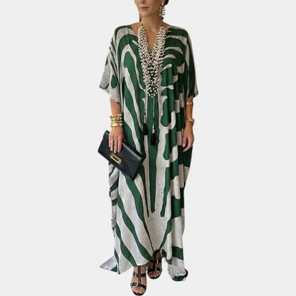 Amelia Leoncini™ Flowy Kaftan Dress for Easy Summer Style