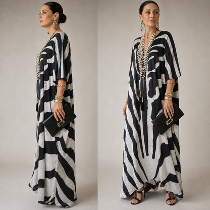 Amelia Leoncini™ Flowy Kaftan Dress for Easy Summer Style