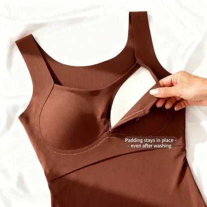 Anchorella™ Built In Bra Tank for Effortless Support