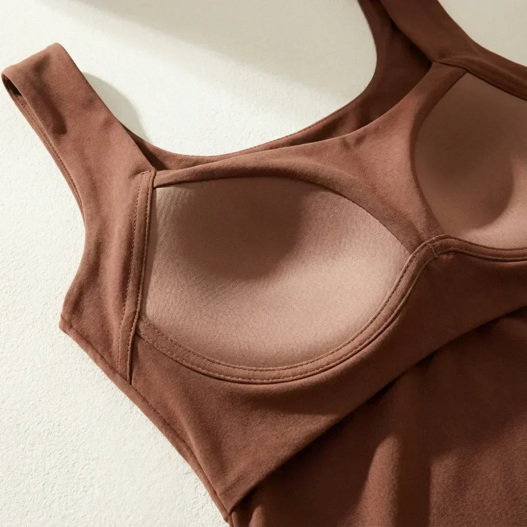 Anchorella™ Built In Bra Tank for Effortless Support