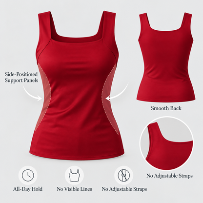 Anchorella™ Built In Bra Tank for Effortless Support