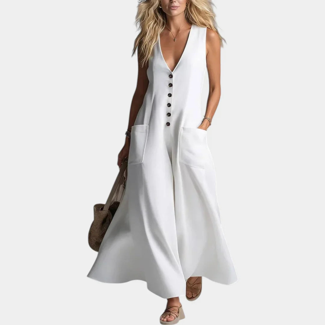 Andreina Liberati™ Versatile Sleeveless Maxi Dress for Warm Days