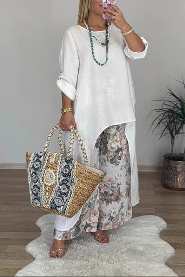 Angiolina Lipari™ Breathable 2-Piece Set for Effortless Style
