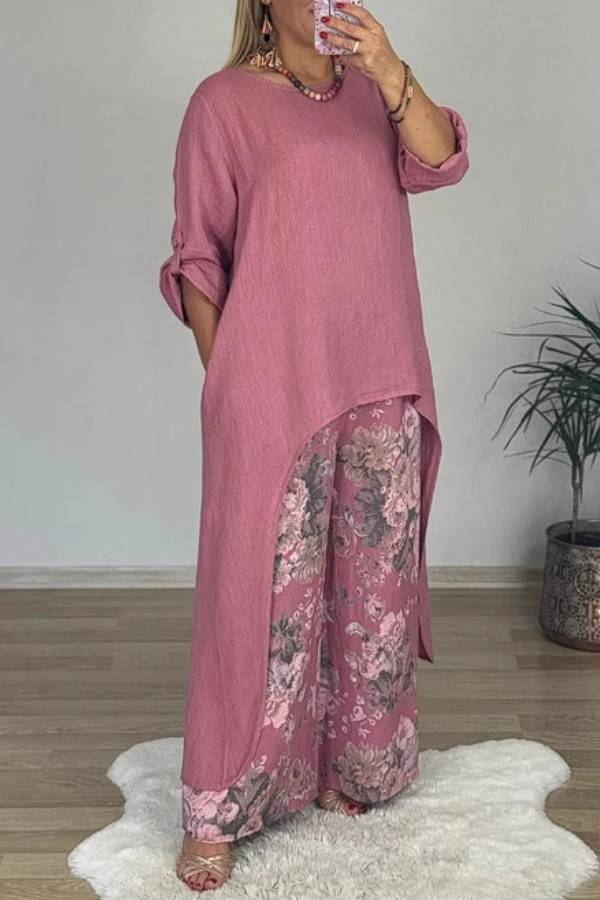 Angiolina Lipari™ Breathable 2-Piece Set for Effortless Style