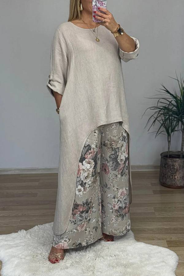 Angiolina Lipari™ Breathable 2-Piece Set for Effortless Style