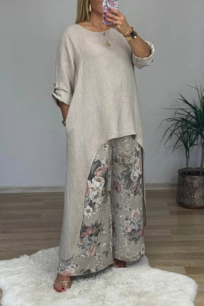 Angiolina Lipari™ Breathable 2-Piece Set for Effortless Style