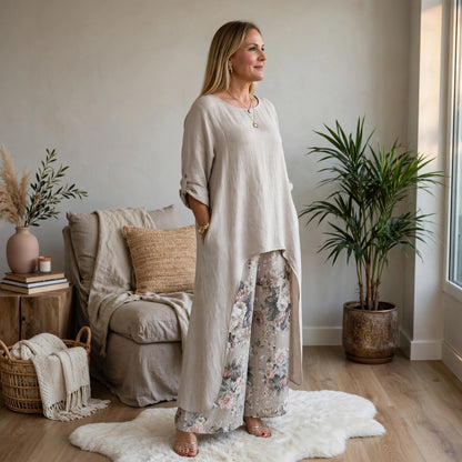 Angiolina Lipari™ Breathable 2-Piece Set for Effortless Style