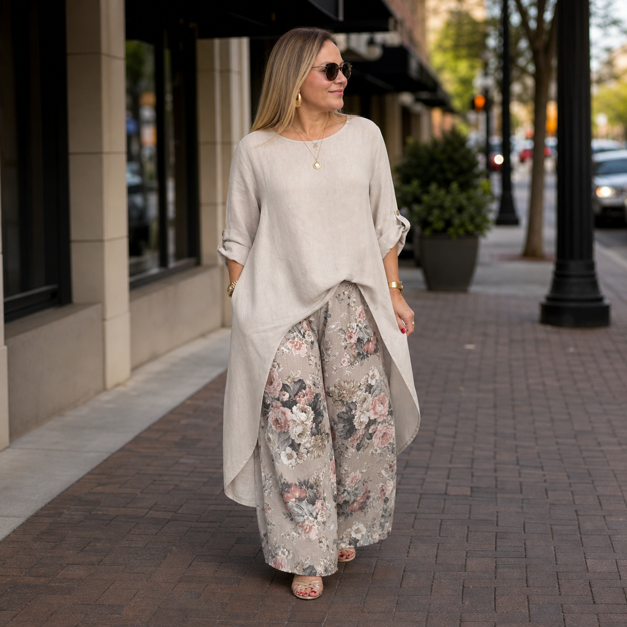 Angiolina Lipari™ Breathable 2-Piece Set for Effortless Style