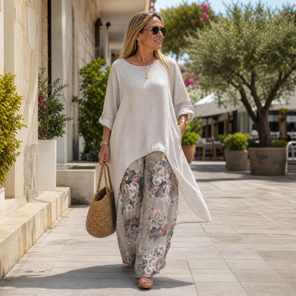 Angiolina Lipari™ Breathable 2-Piece Set for Effortless Style