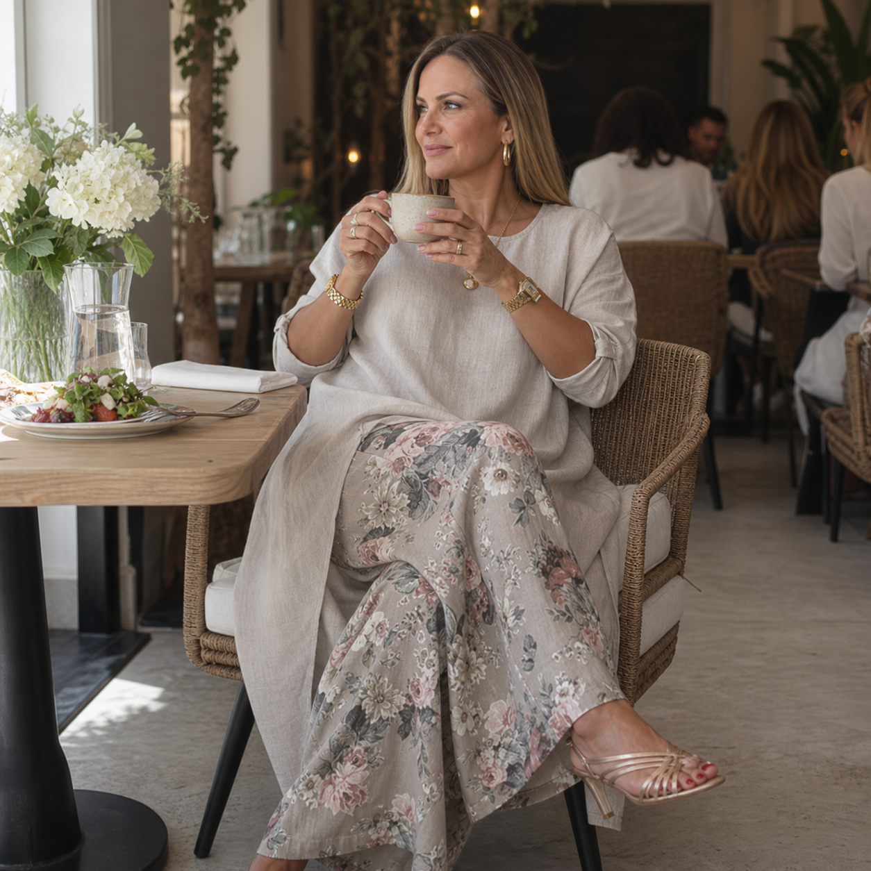 Angiolina Lipari™ Breathable 2-Piece Set for Effortless Style