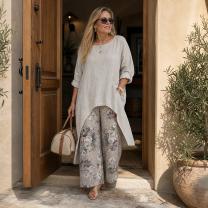 Angiolina Lipari™ Breathable 2-Piece Set for Effortless Style