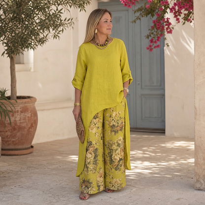 Angiolina Lipari™ Breathable 2-Piece Set for Effortless Style