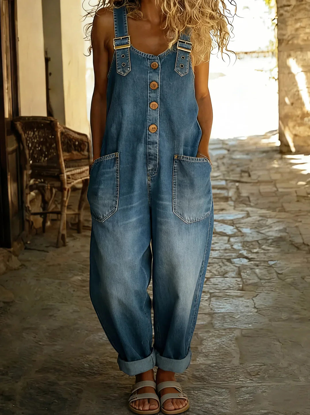 Anita Giannantoni™ Elegant One-Shoulder Jumpsuit for All-Night Comfort