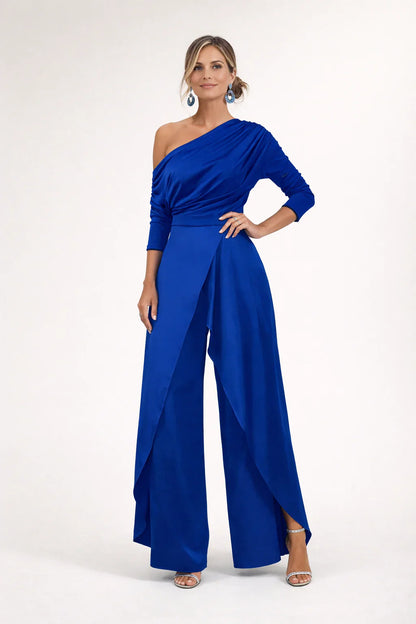 Anita Giannantoni™ Elegant One-Shoulder Jumpsuit for All-Night Comfort