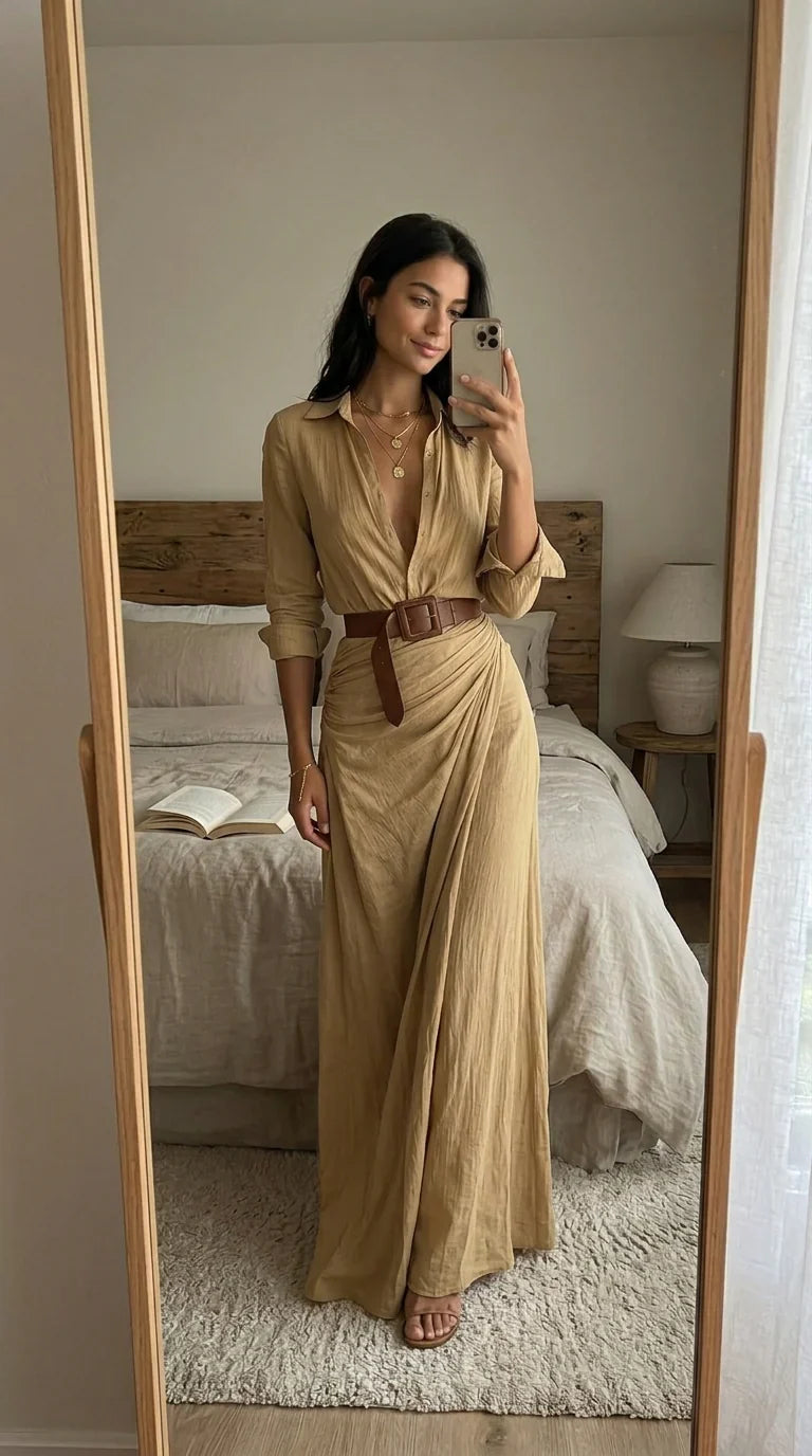 Anita Giannantoni™ Elegant One-Shoulder Jumpsuit for All-Night Comfort