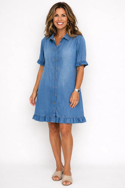 Annunziata Giardino™ Versatile Mini Dress for Easy All-Season Wear