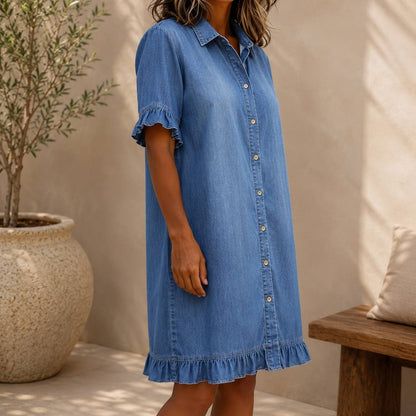 Annunziata Giardino™ Versatile Mini Dress for Easy All-Season Wear