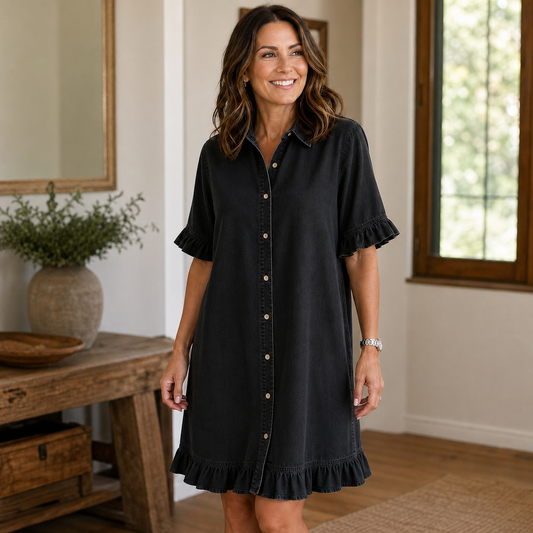 Annunziata Giardino™ Versatile Mini Dress for Easy All-Season Wear