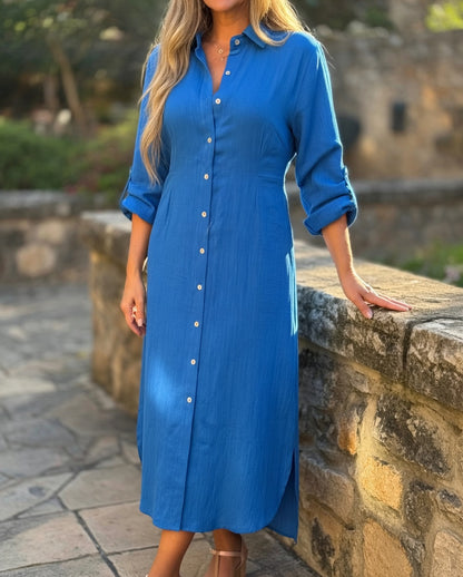Antonella Giordano™ Relaxed Italian Cotton Dress