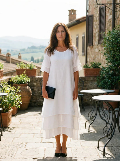 Antonia Lucania™ Flowy Maxi Dress for Effortless Summer Elegance