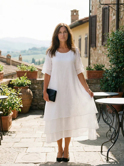 Antonia Lucania™ Flowy Maxi Dress for Effortless Summer Elegance