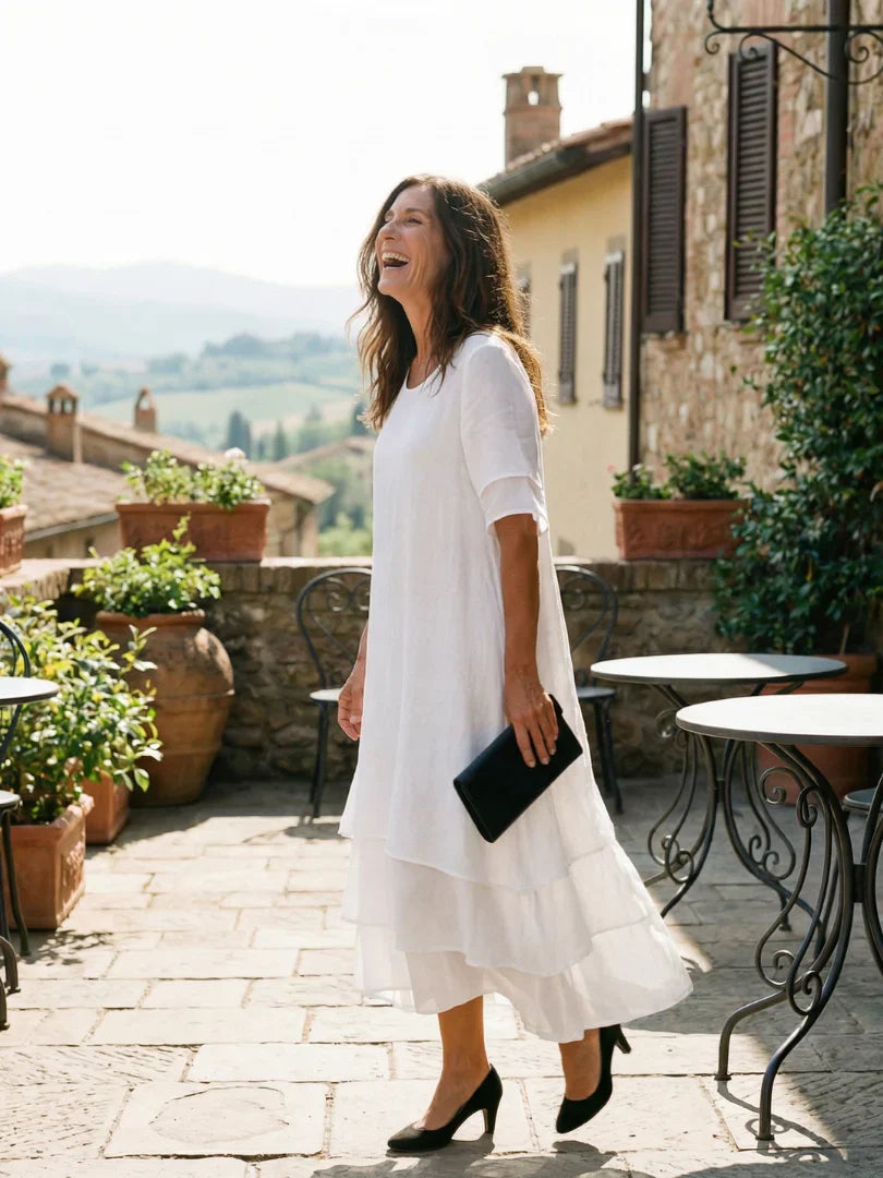 Antonia Lucania™ Flowy Maxi Dress for Effortless Summer Elegance