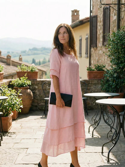 Antonia Lucania™ Flowy Maxi Dress for Effortless Summer Elegance