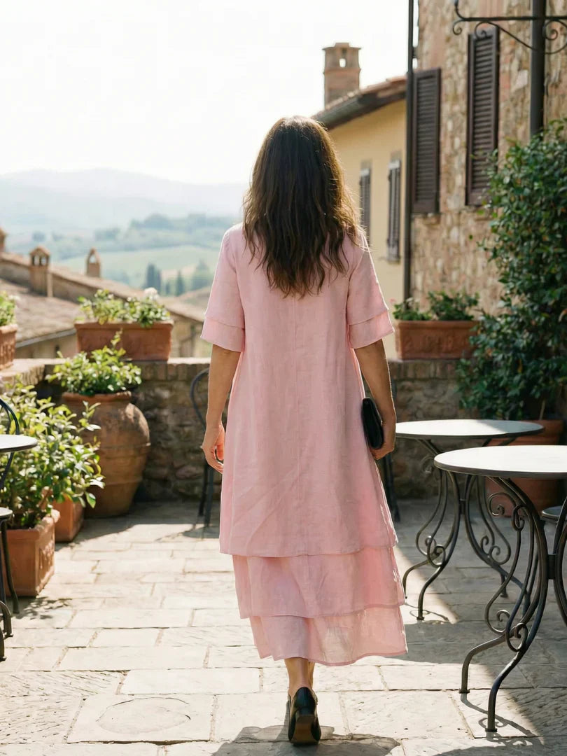 Antonia Lucania™ Flowy Maxi Dress for Effortless Summer Elegance