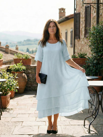 Antonia Lucania™ Flowy Maxi Dress for Effortless Summer Elegance