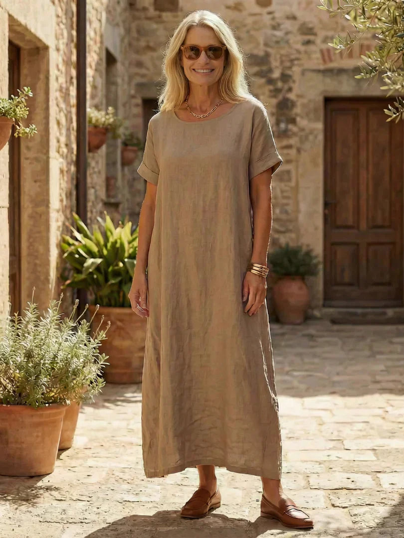 Antonia Lucania™ Flowy Maxi Dress for Effortless Summer Elegance