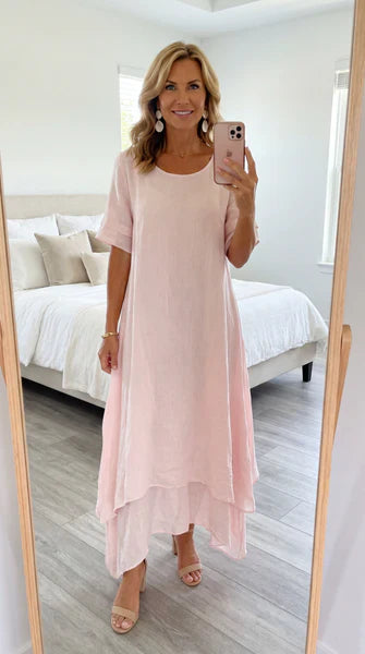 Antonia Lucania™ Flowy Maxi Dress for Effortless Summer Elegance