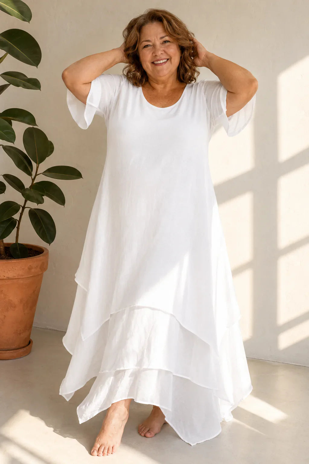 Antonia Lucania™ Flowy Maxi Dress for Effortless Summer Elegance