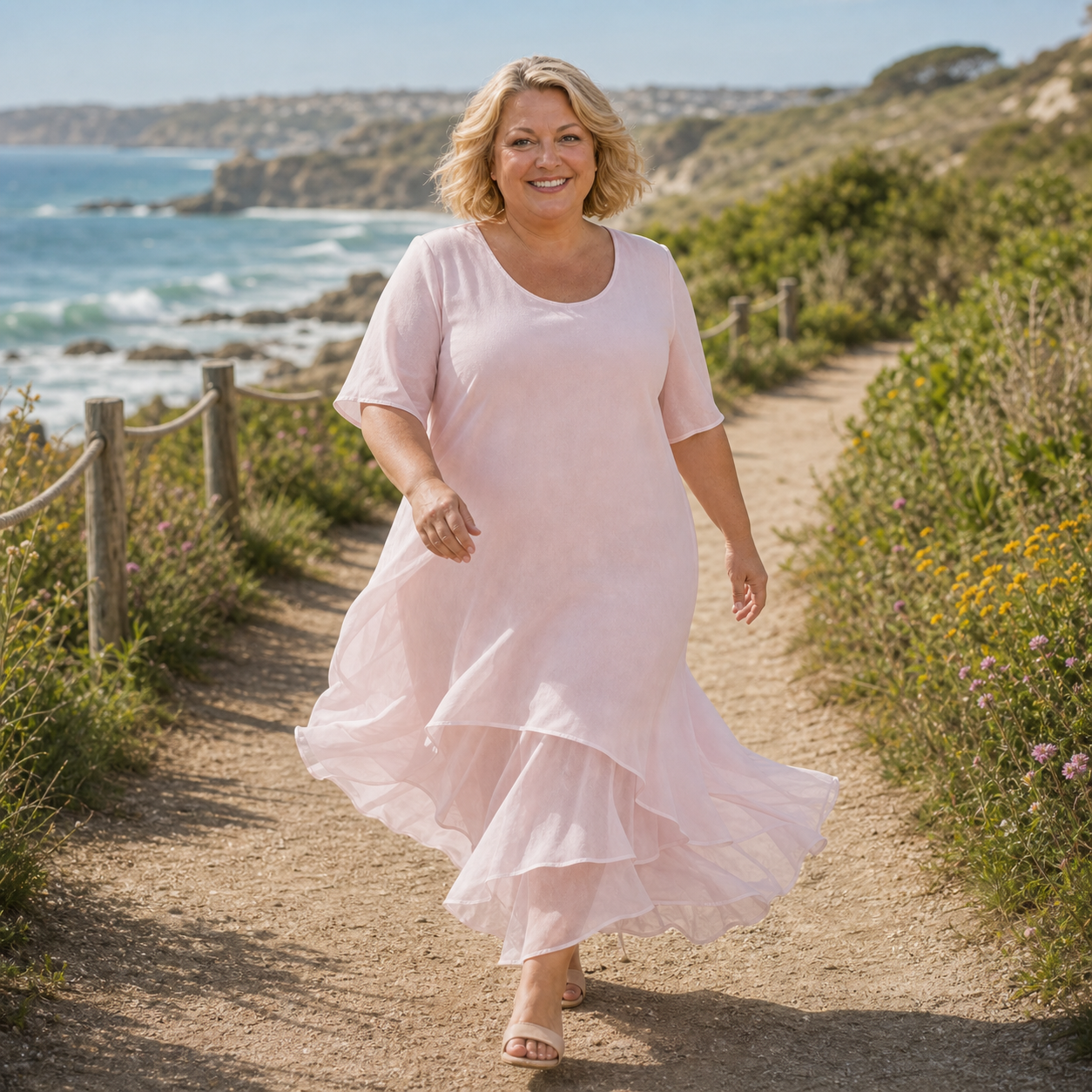 Antonia Lucania™ Flowy Maxi Dress for Effortless Summer Elegance