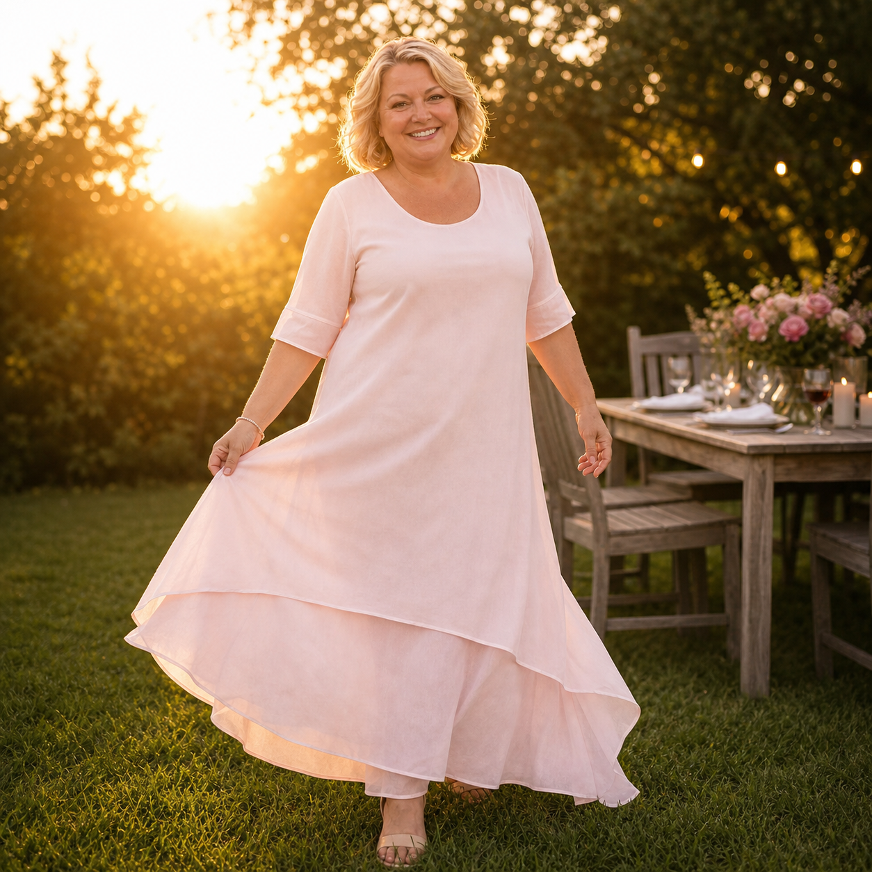 Antonia Lucania™ Flowy Maxi Dress for Effortless Summer Elegance