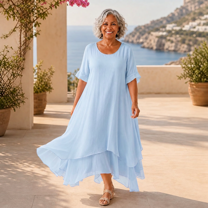 Antonia Lucania™ Flowy Maxi Dress for Effortless Summer Elegance