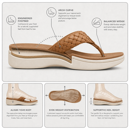 ArchEase™ Sandals with High Arch Support